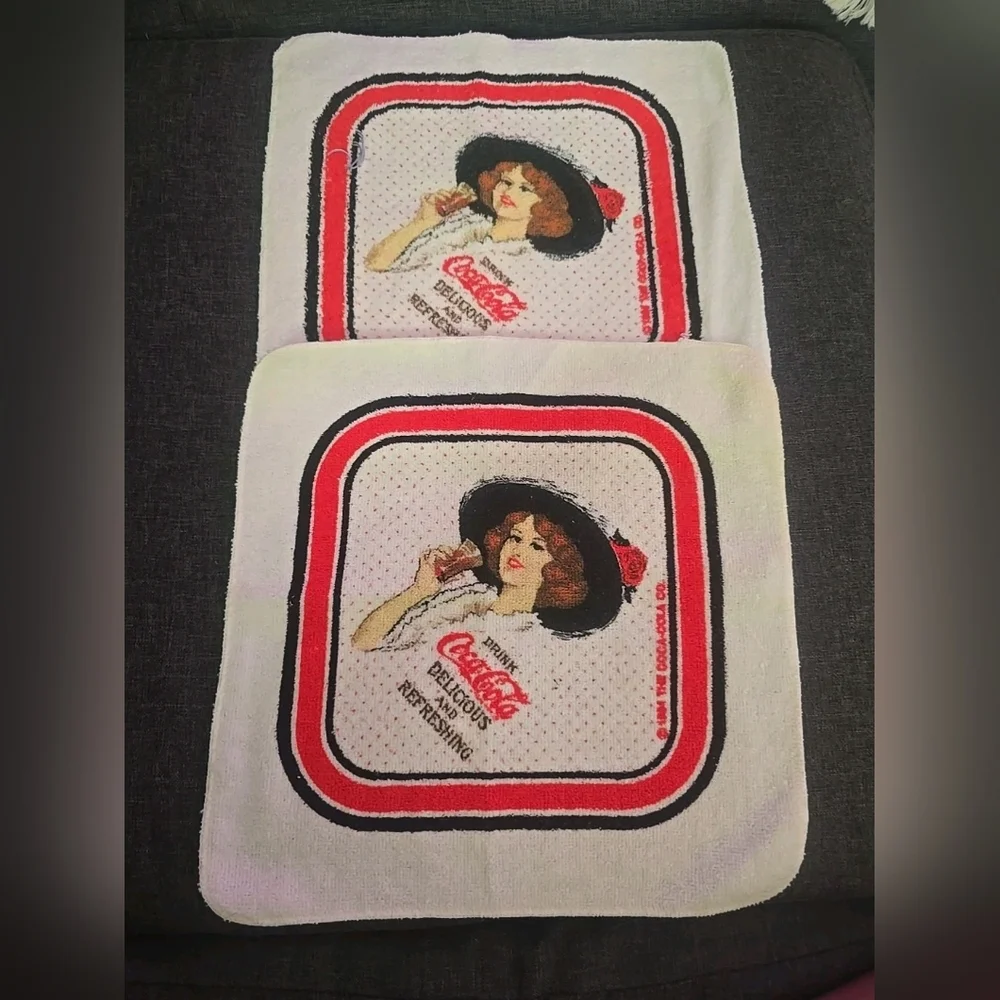 Coca Cola Bath Cloths Set 